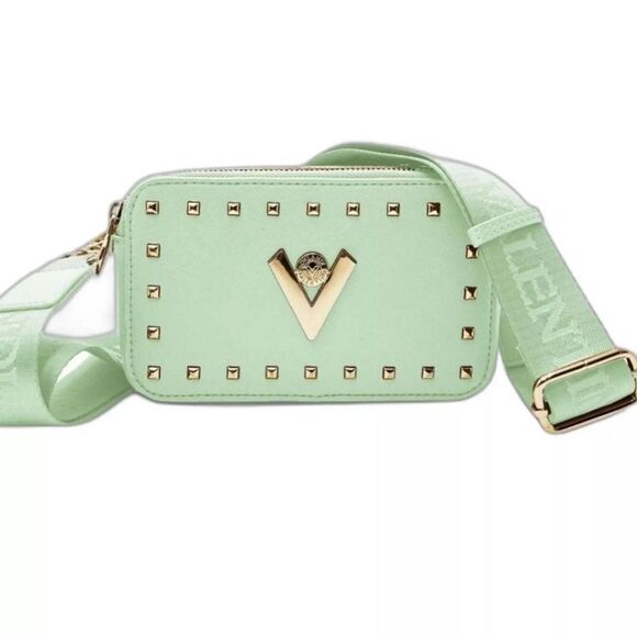 NWT Valentino Orlandi Mint Green Double Zip Camera Bag - Picture 2 of 16